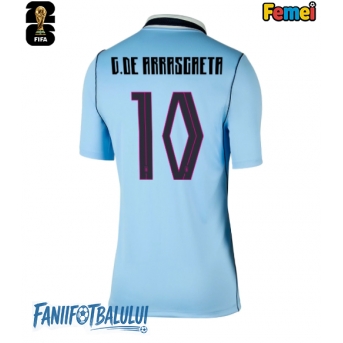 Uruguay Giorgian de Arrascaeta #10 Echipament de Fotbal Replică Mondial 2026 Femei Acasa